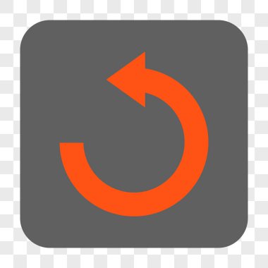 Sola Döndür yuvarlak kare düğme