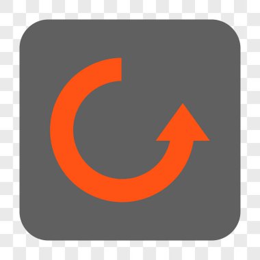 Yuvarlatılmış Kare düğmesini yukarı Döndür