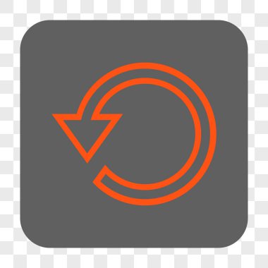 Yuvarlatılmış Kare düğmeyi döndürmek