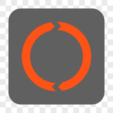 Döndürme yuvarlak kare düğme