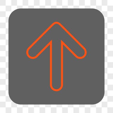 Yuvarlatılmış Kare düğmesini yukarı yönlü ok