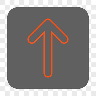 Yuvarlatılmış Kare düğmesini yukarı yönlü ok