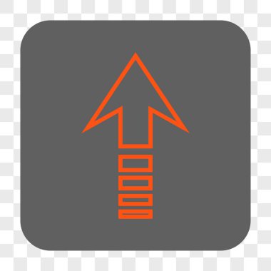 Yuvarlatılmış Kare düğmesini yukarı gönder