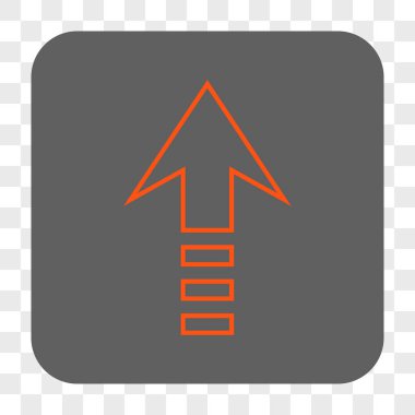 Yuvarlatılmış Kare düğmesini yukarı gönder