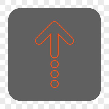 Yuvarlatılmış Kare düğmesini yukarı gönder