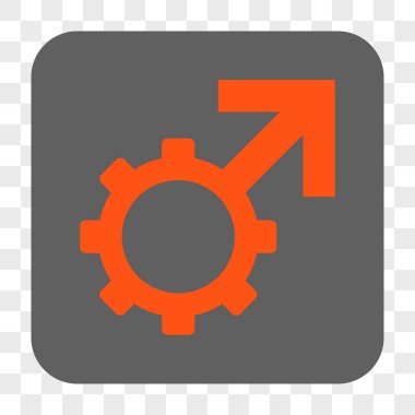 Teknolojik Potence yuvarlak kare düğme