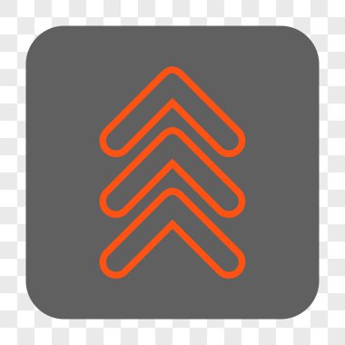 İşaretçiyi yuvarlatılmış kare düğme kadar üçlü