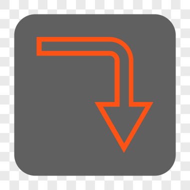 Yuvarlatılmış Kare düğmesini basılı açmak