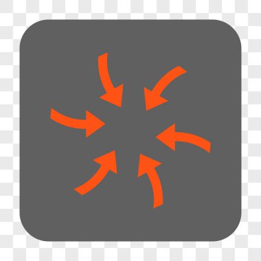 Oklar yuvarlak kare düğme burgu