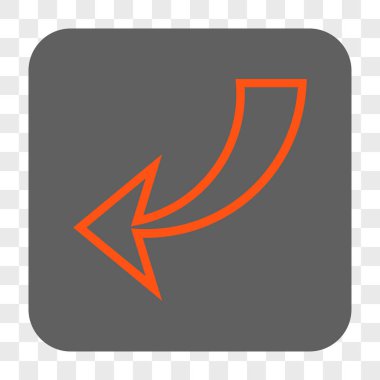 Yuvarlatılmış Kare düğme geri al