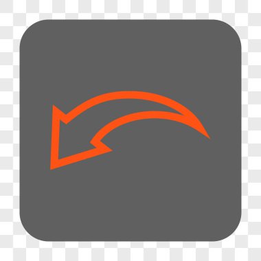 Yuvarlatılmış Kare düğme geri al