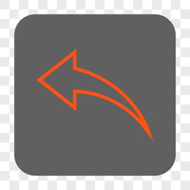 Yuvarlatılmış Kare düğme geri al