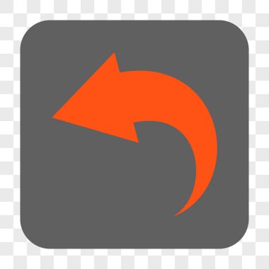 Yuvarlatılmış Kare düğme geri al