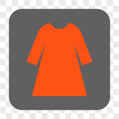 Kadın elbise yuvarlak kare düğme