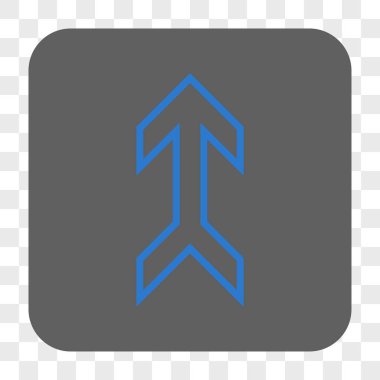 Yuvarlatılmış Kare düğmesini yukarı ok