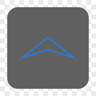 Yuvarlatılmış Kare düğmesini yukarı ok ucu