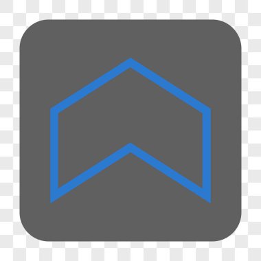 Yuvarlatılmış Kare düğmesini yukarı ok ucu