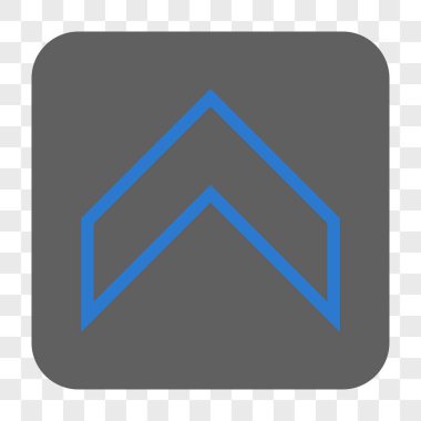 Yuvarlatılmış Kare düğmesini yukarı ok ucu