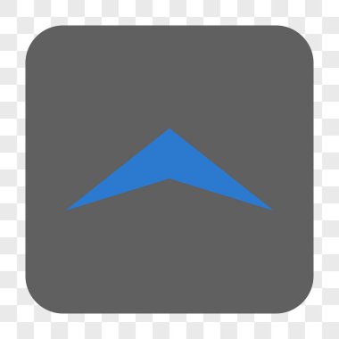 Yuvarlatılmış Kare düğmesini yukarı ok ucu