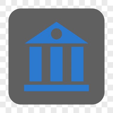 Banka Binası yuvarlak kare düğme