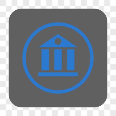 Banka Binası yuvarlak kare düğme