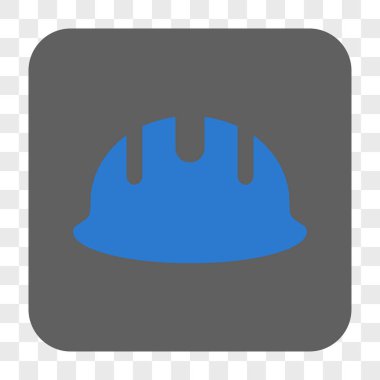 Kare düğme Oluşturucu Hardhat yuvarlak