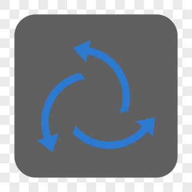 Santrifüj okları yuvarlak kare düğme