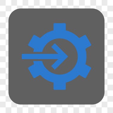 COG Tümleştirme yuvarlak kare düğme