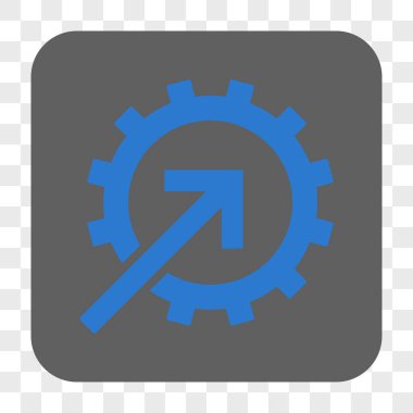 COG Tümleştirme yuvarlak kare düğme