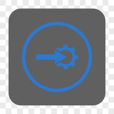 COG Tümleştirme yuvarlak kare düğme