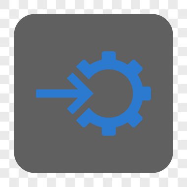 COG Tümleştirme yuvarlak kare düğme