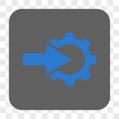 COG Tümleştirme yuvarlak kare düğme