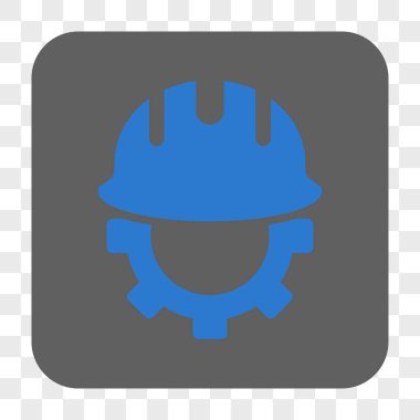 Geliştirme Hardhat yuvarlak kare düğme