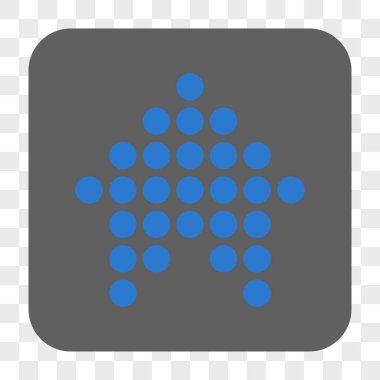 Yuvarlatılmış Kare düğmesini yukarı noktalı ok