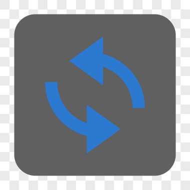 Exchange okları yuvarlak kare düğme