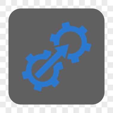 Dişli Tümleştirme yuvarlak kare düğme