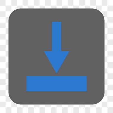 Alt yuvarlak kare düğme hareket