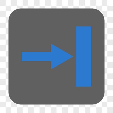 Sağ yuvarlak kare düğme hareket