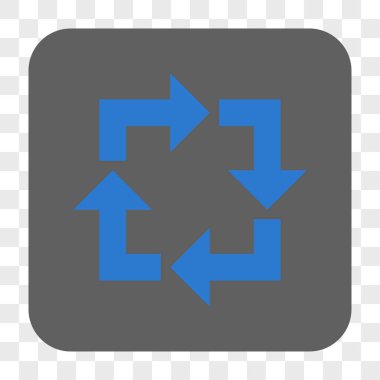 Geri Dönüşümlü Kare Düğmesi