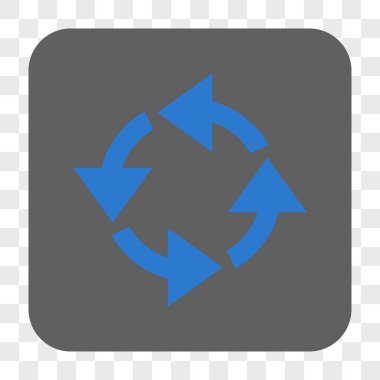 Geri Dönüşümlü Kare Düğmesi