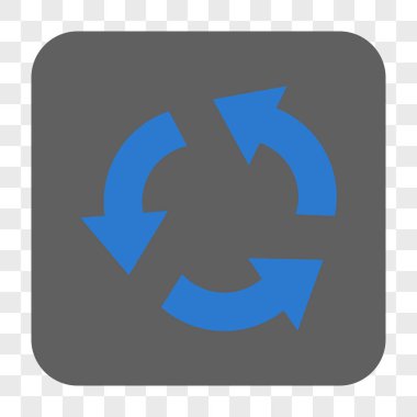 Geri Dönüşümlü Kare Düğmesi