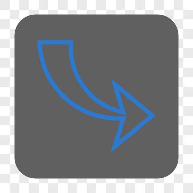 Yuvarlatılmış Kare düğme Yinele