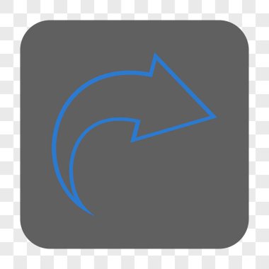 Yuvarlatılmış Kare düğme Yinele