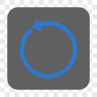 Döndürme Ccw yuvarlak kare düğme