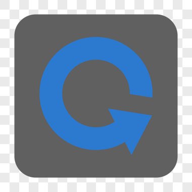 Döndürme Ccw yuvarlak kare düğme