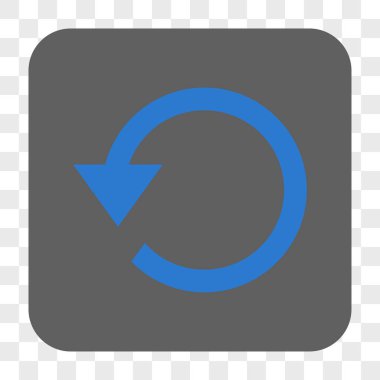 Döndürme Ccw yuvarlak kare düğme