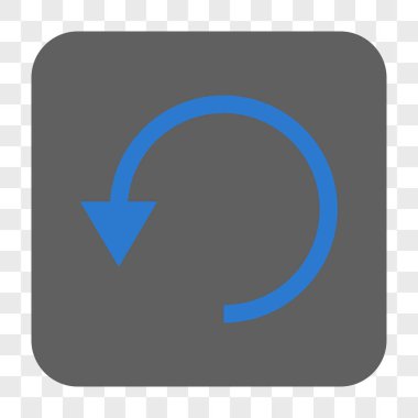 Döndürme Ccw yuvarlak kare düğme