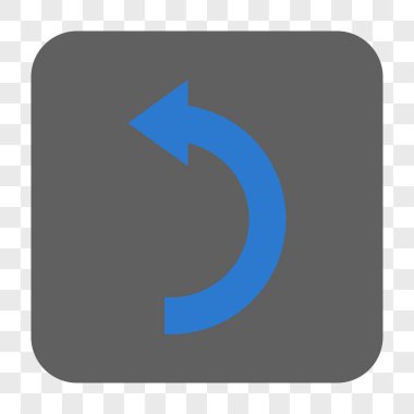 Sola Döndür yuvarlak kare düğme