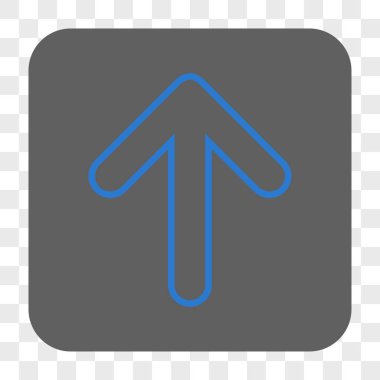 Yuvarlatılmış Kare düğmesini yukarı yönlü ok