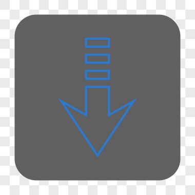 Yuvarlatılmış Kare düğmesini basılı göndermek